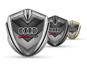 Audi Cupolato Emblema Badge Look Moderno d'Eccellenza